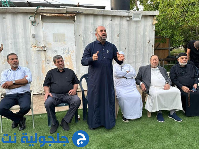 عقد راية الصلح بين أبناء عائلة جابر وأبناء داوود\حسنين